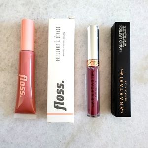 ABH Liquid Lipstick & Floss Lip Gloss
